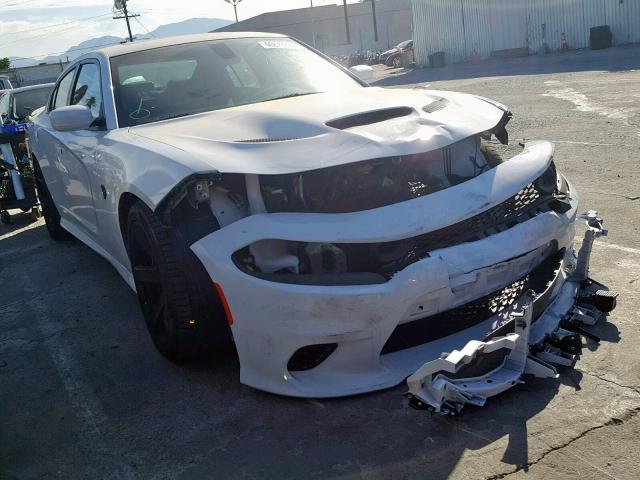 2C3CDXL95KH541780 - 2019 DODGE CHARGER SR WHITE photo 1