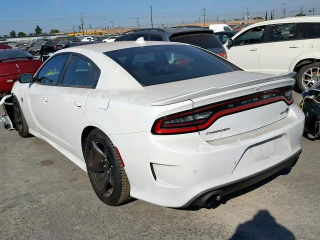 2C3CDXL95KH541780 - 2019 DODGE CHARGER SR WHITE photo 3