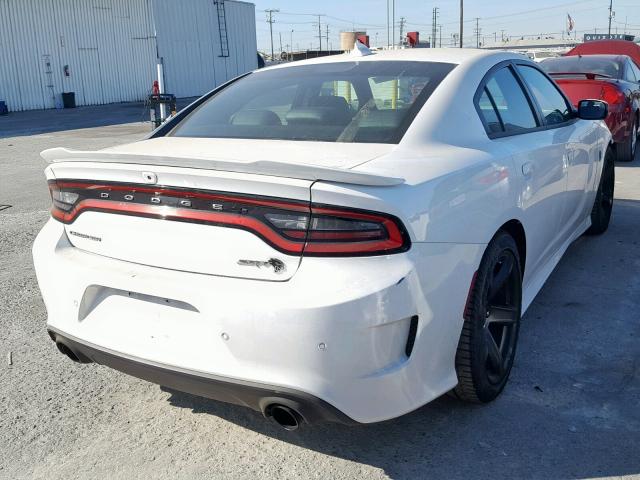 2C3CDXL95KH541780 - 2019 DODGE CHARGER SR WHITE photo 4