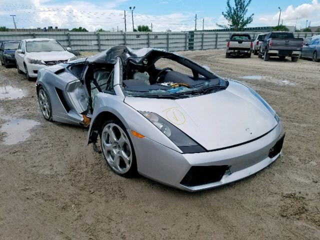 ZHWGU11S44LA00512 - 2004 LAMBORGHINI GALLARDO SILVER photo 1