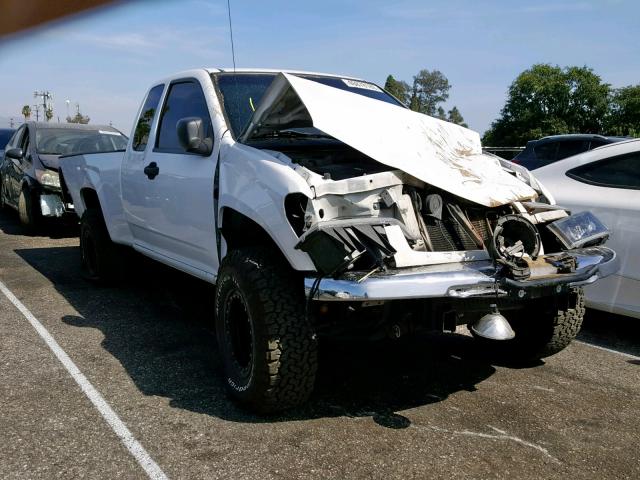 1GCCS199X78154077 - 2007 CHEVROLET COLORADO WHITE photo 1