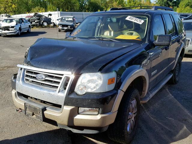 1FMEU64E58UA50864 - 2008 FORD EXPLORER E BLACK photo 2