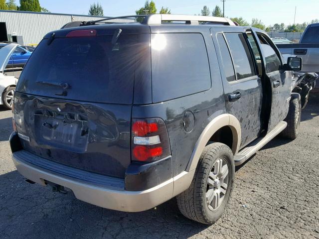 1FMEU64E58UA50864 - 2008 FORD EXPLORER E BLACK photo 4