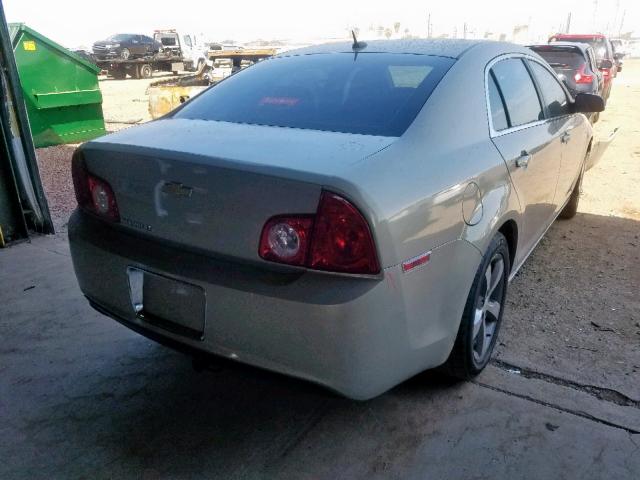 1G1ZC5E11BF138782 - 2011 CHEVROLET MALIBU 1LT SILVER photo 4