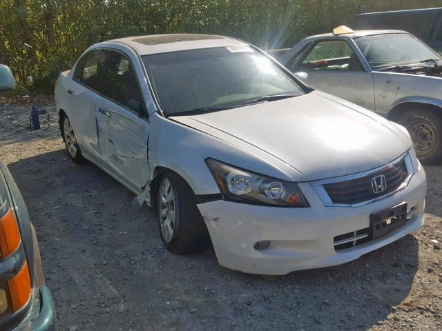 1HGCP3F82AA006175 - 2010 HONDA ACCORD EXL WHITE photo 1