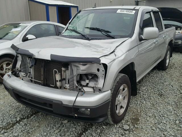 1GCDSCFE6C8103834 - 2012 CHEVROLET COLORADO L GRAY photo 2