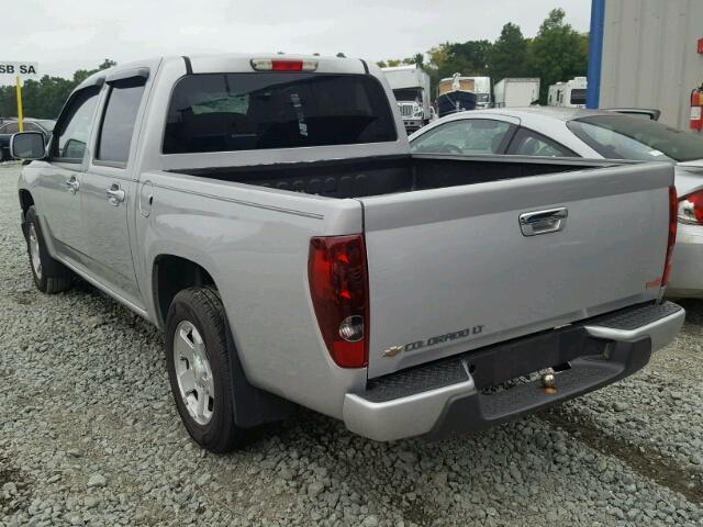 1GCDSCFE6C8103834 - 2012 CHEVROLET COLORADO L GRAY photo 3