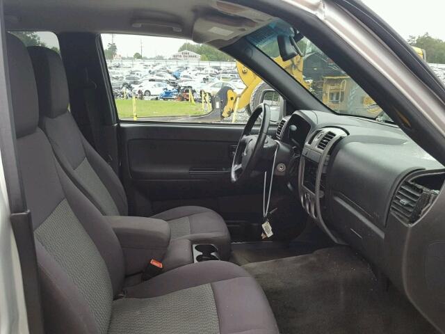 1GCDSCFE6C8103834 - 2012 CHEVROLET COLORADO L GRAY photo 5