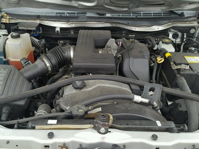 1GCDSCFE6C8103834 - 2012 CHEVROLET COLORADO L GRAY photo 7