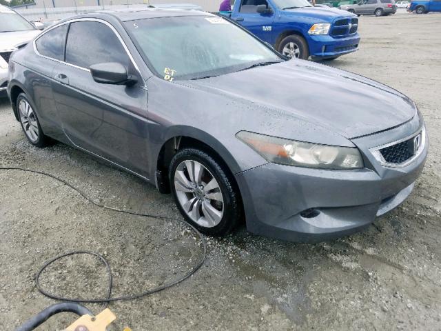 1HGCS12828A020970 - 2008 HONDA ACCORD EXL CHARCOAL photo 1