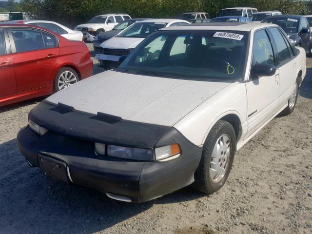 1G3WH54T4ND349778 - 1992 OLDSMOBILE CUTLASS SU WHITE photo 2