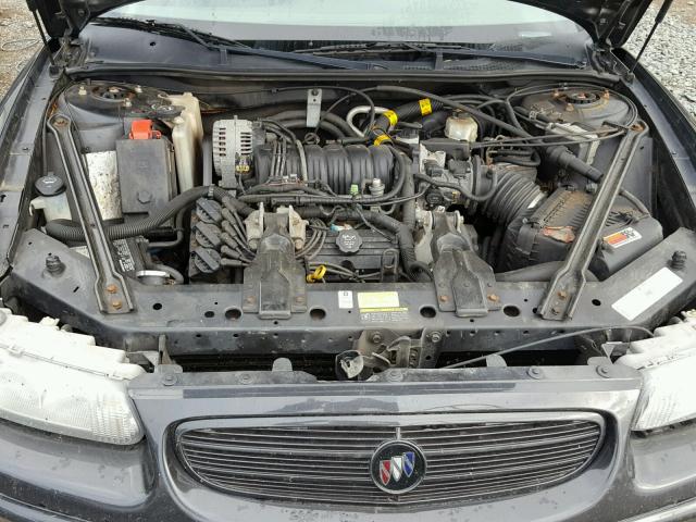 2G4WB52K731178525 - 2003 BUICK REGAL LS CHARCOAL photo 7