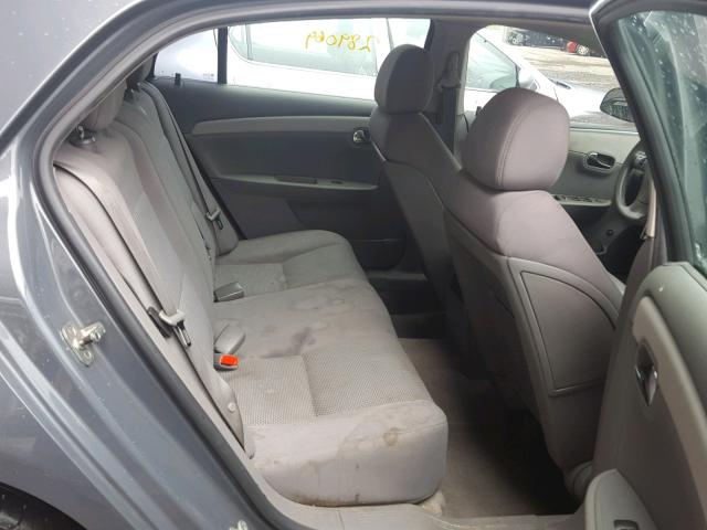 1G1ZH57BX94181210 - 2009 CHEVROLET MALIBU 1LT GRAY photo 6