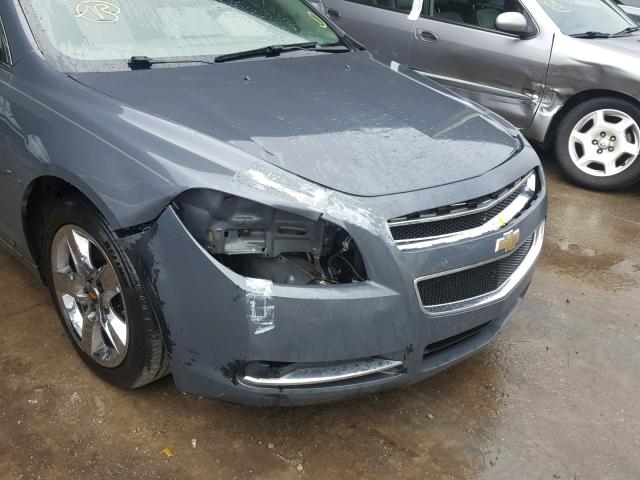 1G1ZH57BX94181210 - 2009 CHEVROLET MALIBU 1LT GRAY photo 9