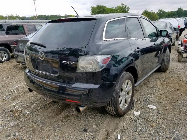 JM3ER29L390226543 - 2009 MAZDA CX-7 BLACK photo 4