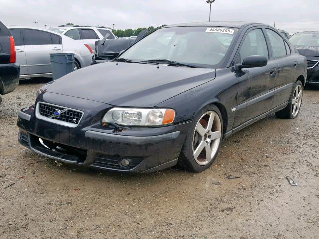 YV1RH52Y642364413 - 2004 VOLVO S60 R BLACK photo 2