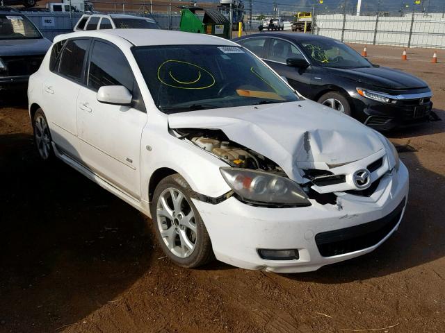 JM1BK343X91245808 - 2009 MAZDA 3 S WHITE photo 1