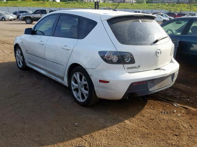 JM1BK343X91245808 - 2009 MAZDA 3 S WHITE photo 3