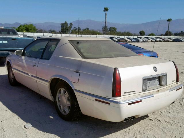 1G6EL12Y51B101596 - 2001 CADILLAC ELDORADO E WHITE photo 3