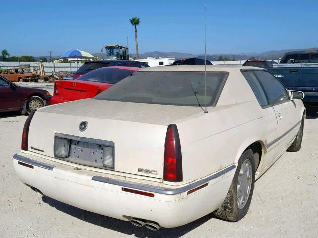 1G6EL12Y51B101596 - 2001 CADILLAC ELDORADO E WHITE photo 4