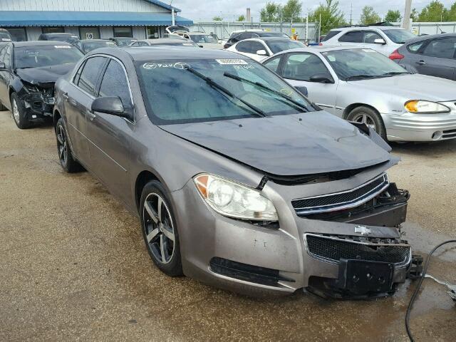 1G1ZB5EB5AF207659 - 2010 CHEVROLET MALIBU LS 棕色 照片 1