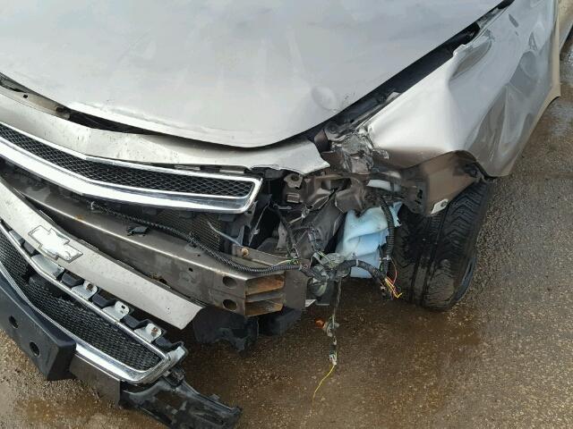 1G1ZB5EB5AF207659 - 2010 CHEVROLET MALIBU LS 棕色 照片 9