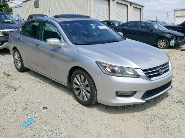 1HGCR2F82DA230300 - 2013 HONDA ACCORD EXL SILVER photo 1