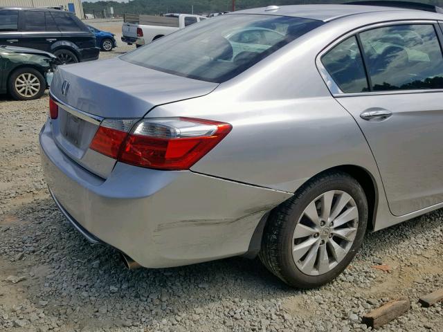 1HGCR2F82DA230300 - 2013 HONDA ACCORD EXL SILVER photo 9