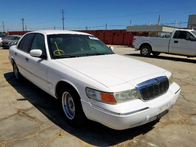 2MEFM74W8YX635274 - 2000 MERCURY GRAND MARQ WHITE photo 1