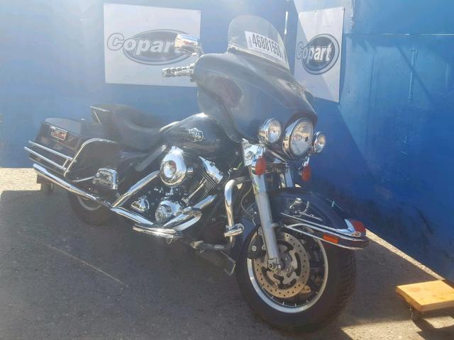 1HD1FC4168Y608737 - 2008 HARLEY-DAVIDSON FLHTCUI BLUE photo 1