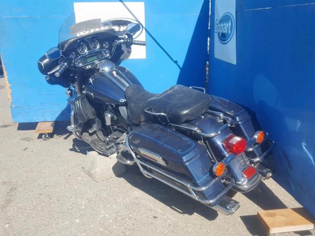 1HD1FC4168Y608737 - 2008 HARLEY-DAVIDSON FLHTCUI BLUE photo 3