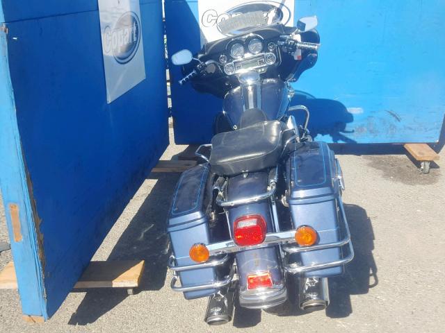 1HD1FC4168Y608737 - 2008 HARLEY-DAVIDSON FLHTCUI BLUE photo 9