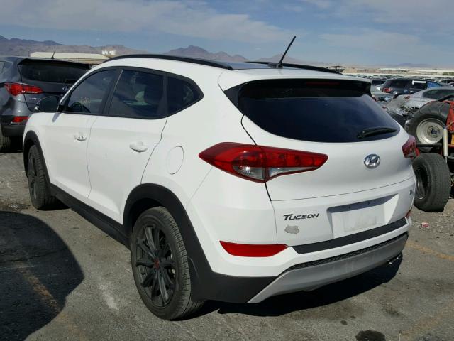 KM8J33A21HU543418 - 2017 HYUNDAI TUCSON LIM WHITE photo 3