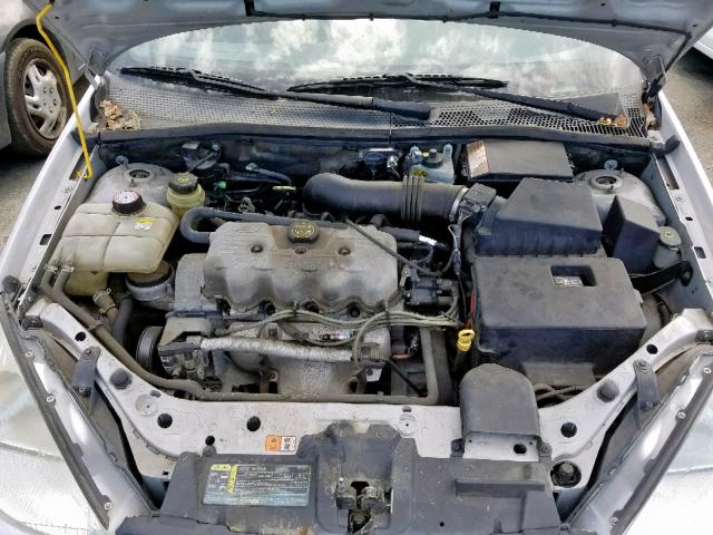 1FAFP33P22W103569 - 2002 FORD FOCUS LX GRAY photo 7