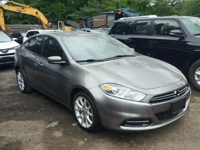 1C3CDFBA1DD155282 - 2013 DODGE DART SXT GRAY photo 1