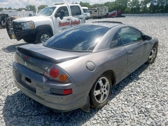 4A3AC44G63E070522 - 2003 MITSUBISHI ECLIPSE GS GRAY photo 4