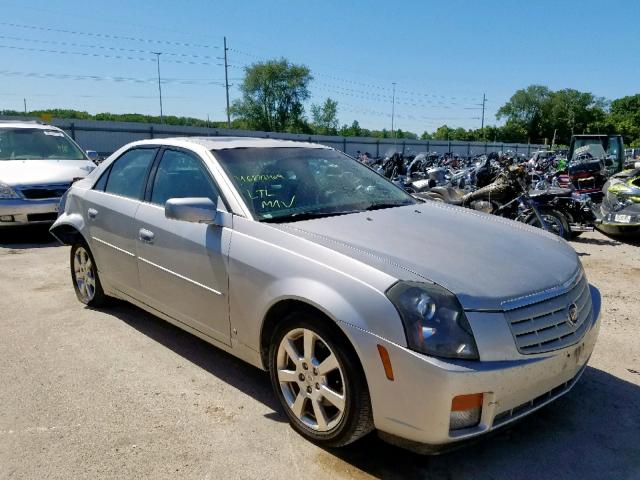 1G6DP577370177619 - 2007 CADILLAC CTS HI FEA SILVER photo 1