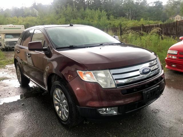 2FMDK48C69BA34422 - 2009 FORD EDGE SEL BURGUNDY photo 2