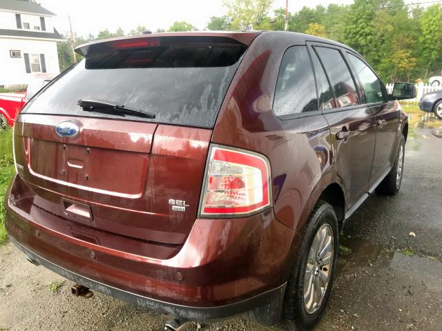 2FMDK48C69BA34422 - 2009 FORD EDGE SEL BURGUNDY photo 5