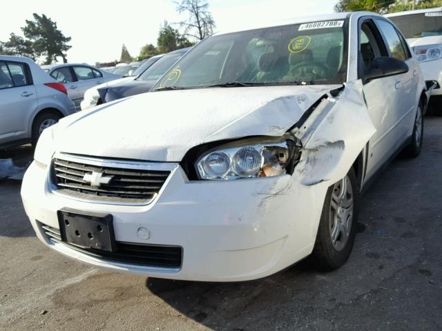 1G1ZS58F48F124961 - 2008 CHEVROLET MALIBU LS 白色 照片 2