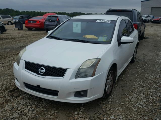 3N1AB6AP7AL715555 - 2010 NISSAN SENTRA 2.0 WHITE photo 2