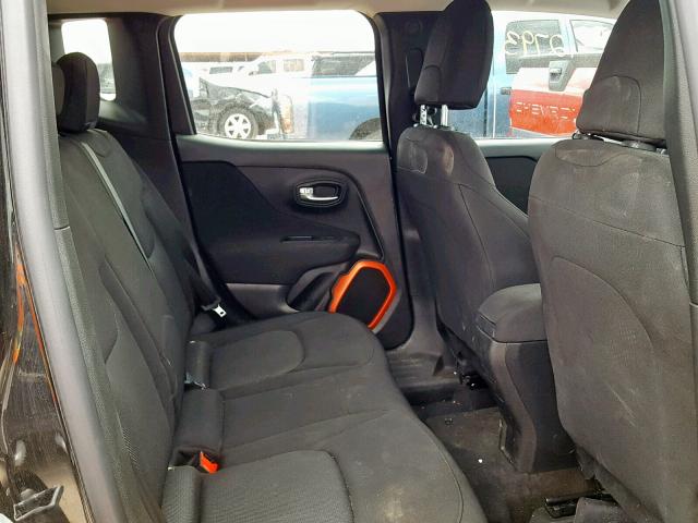 ZACCJBAB1JPH34714 - 2018 JEEP RENEGADE S BLACK photo 6