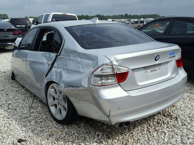 WBAVB33596KS37380 - 2006 BMW 330 I SILVER photo 3