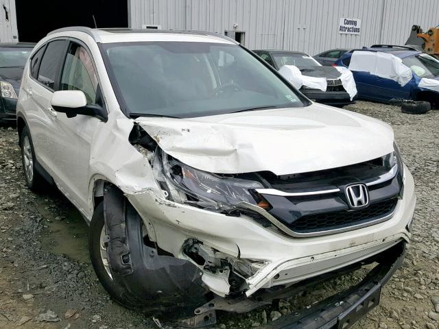 5J6RM4H78GL014235 - 2016 HONDA CR-V EXL WHITE photo 1