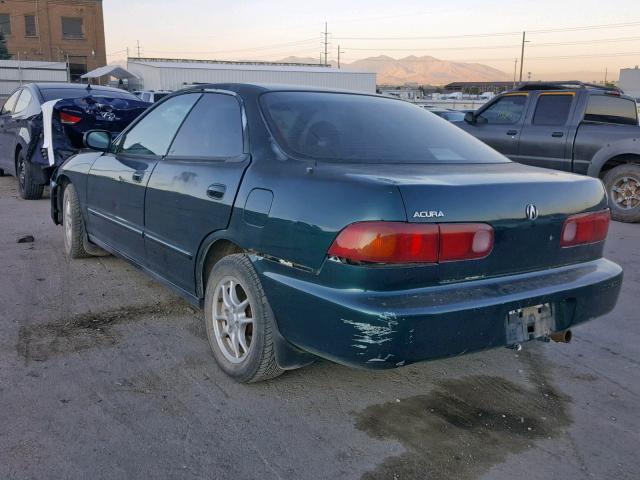 JH4DB7658VS006596 - 1997 ACURA INTEGRA LS GREEN photo 3