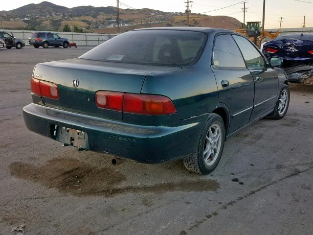 JH4DB7658VS006596 - 1997 ACURA INTEGRA LS GREEN photo 4