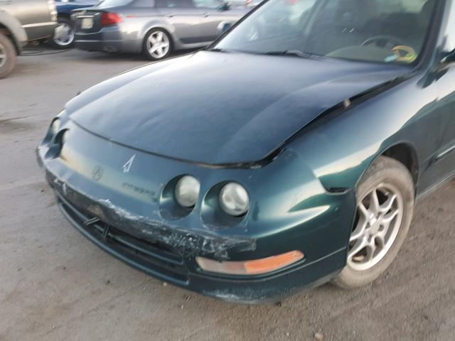 JH4DB7658VS006596 - 1997 ACURA INTEGRA LS GREEN photo 9