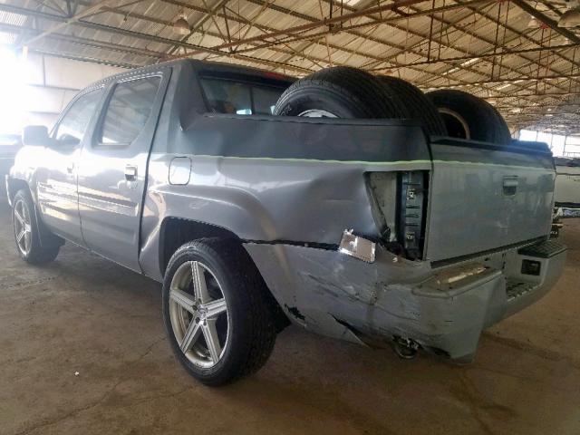 2HJYK16516H559126 - 2006 HONDA RIDGELINE BLUE photo 3