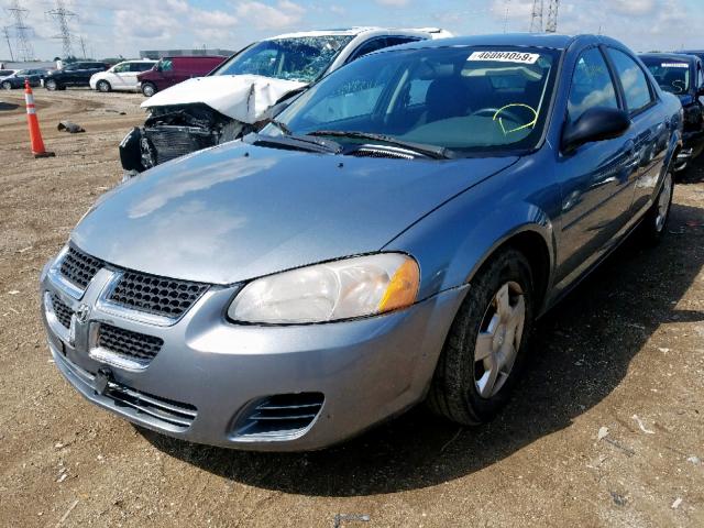 1B3EL46X36N230640 - 2006 DODGE STRATUS SX SILVER photo 2