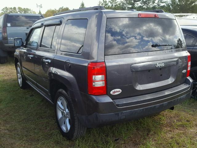 1C4NJPFB8ED893880 - 2014 JEEP PATRIOT LA BROWN photo 3